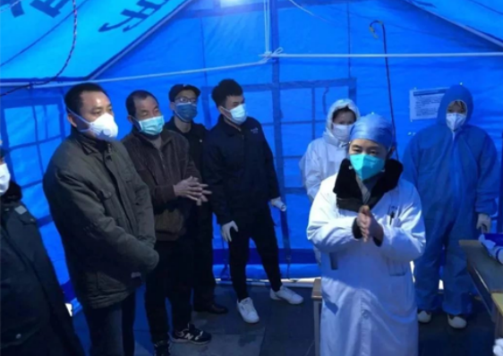 3044am永利电子全力保障武汉集中隔离点和方舱医院建设！